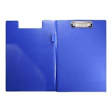 DOSKA S KLIPOM ZATVARACIA A4 MODRA