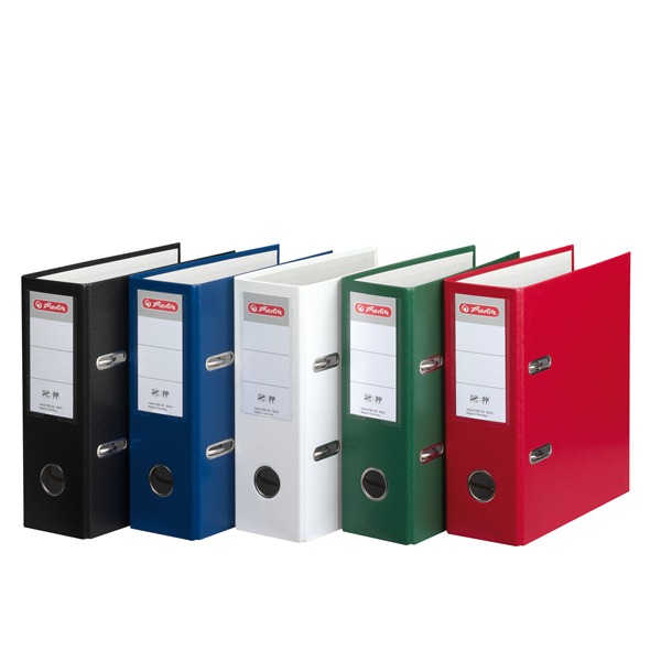 Poradac A5 Herlitz 8cm na vysku modry