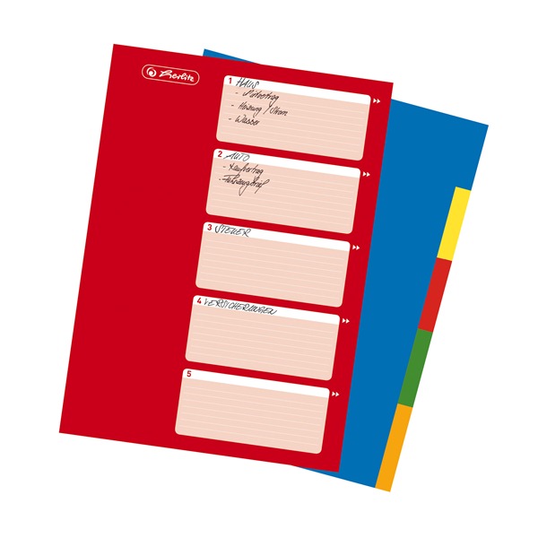 Rozradovac A4 5-dielny plastovy farebny