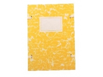 DOSKA SPISOVA A4 POTAHOVANA ZLTA