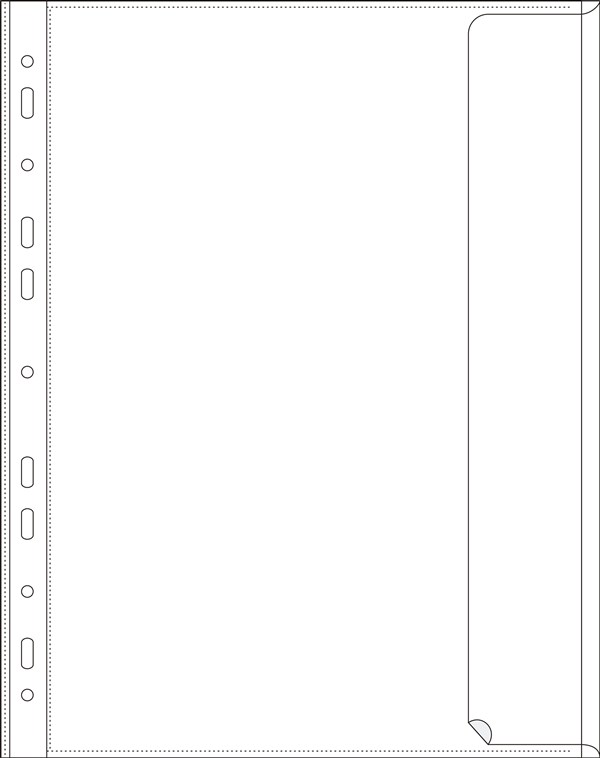 Obal EURO A4 s bocnou klopou /ks Herlitz