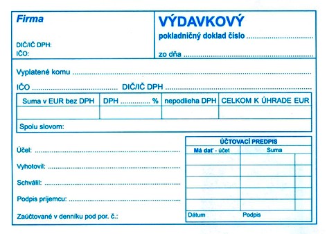 Vydavkovy PD A6 s DPH prepis. (100)