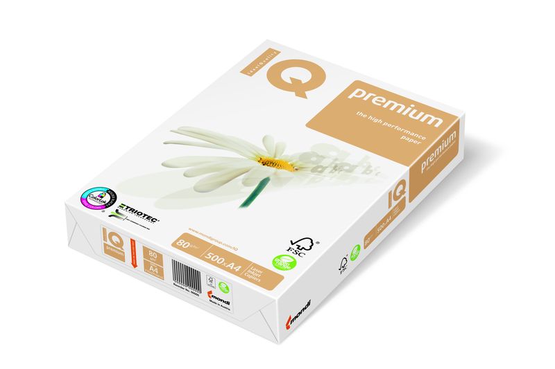 XEROXOVY PAPIER IQ PREMIUM TRIOTEC A4 80g