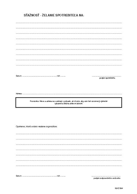 Kniha zelani a staznosti A4