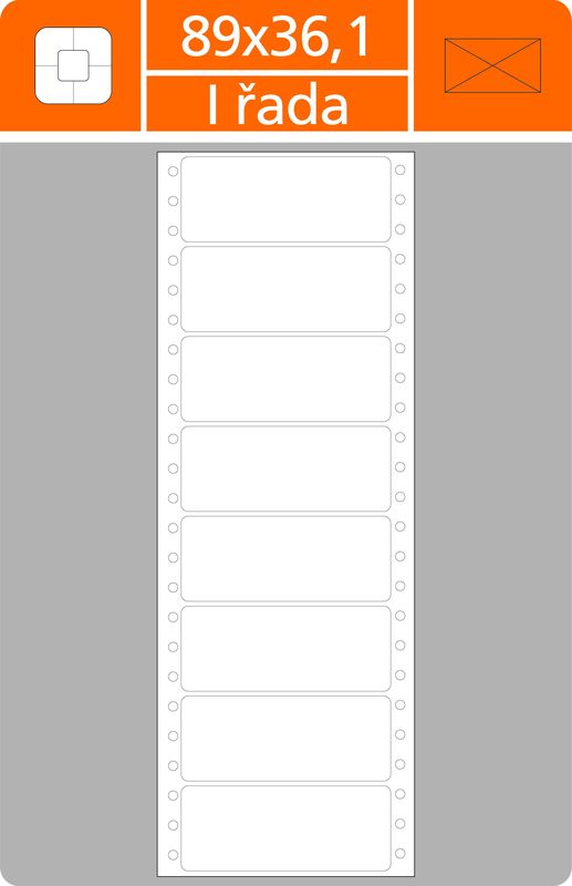 TAB. ETIKETY  1 RADOVE 89x36,1          500h/
