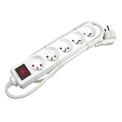 KABEL PREDLZOVACI 5m  (5 ZASUVIEK) S VYPINACOM