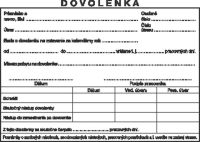 DOVOLENKA A6 (100) SAMOPREPIS.
